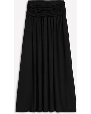 Boden Rosaline Jersey Skirt - Black