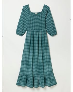 FatFace Fatface Adele Petite Midi Dress - Green