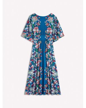 Boden Imelda Kimono Jersey Dress - Blue