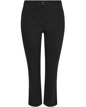 Evans Straight Leg Denim Jeans - Black