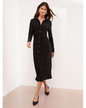 Lipsy Petite Bardot Maxi Dress - Black