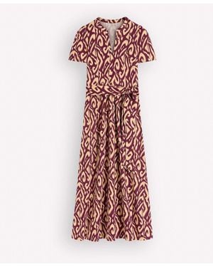 Boden Naomi Jersey Midi Dress - White
