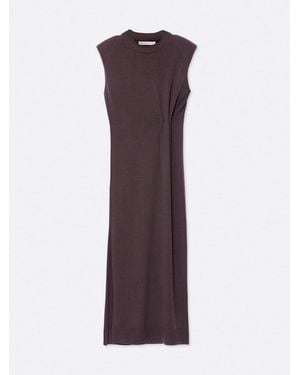 AllSaints Allsaints Kayla Merino Dress - Purple
