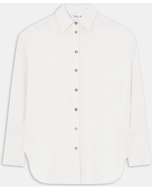 Tala The Essential Linen Shirt - White