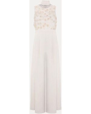 Phase Eight Florentina Jumpsuit - White