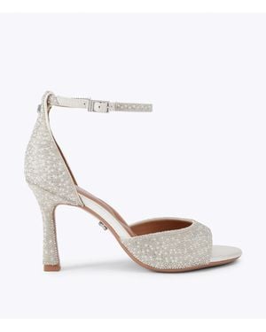 Carvela Kurt Geiger Wide Fit Corletta Heels - White