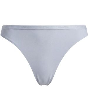 Calvin Klein Calvin Klein Perfectly Fit Panties Thong - Gray