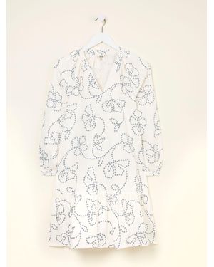 FatFace Fatface Amy Frill Tunic - Natural