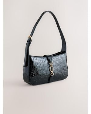 Next Structured Shoulder Bag - Black