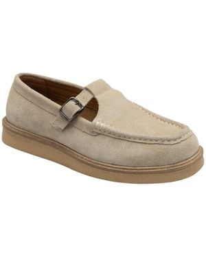 Ravel Suede Slip-On Shoes - Brown