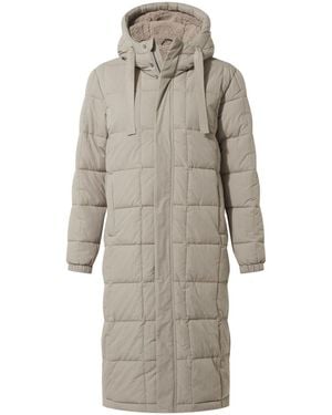 TOG24 Tog 24 Saga Long Shower Resistant Insulated Jacket - Gray