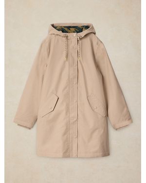 White Stuff Willow Waterproof Coat - Natural