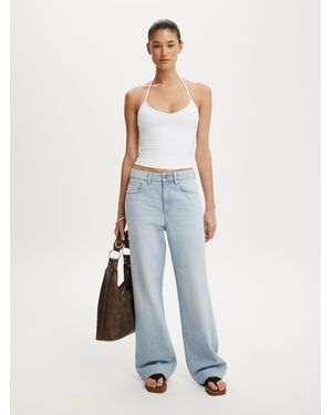 Cotton On 91 Straight Jeans - White