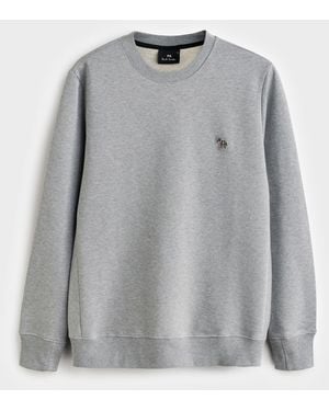 Paul Smith Logo Crew Neck Sweatshirt - Gray