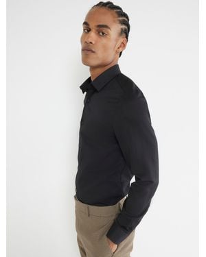 River Island Regular Fit Premium Formal Shirt - Black