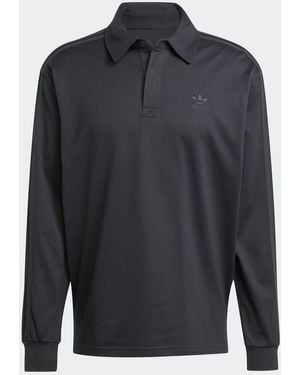 adidas Originals Adicolor Rugby Polo Shirt - Grey