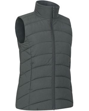 Mountain Warehouse Opal Water-Resistant Padded Gilet - Gray