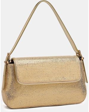 Novo Raffia Andorra Shoulder Bag - Natural
