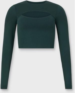 Fabletics Airlite Keyhole Top - Green