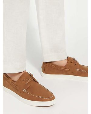 Dune Blizard Boat Shoes - Natur