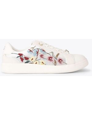 KG by Kurt Geiger Eliza Embroidery Sneakers - White