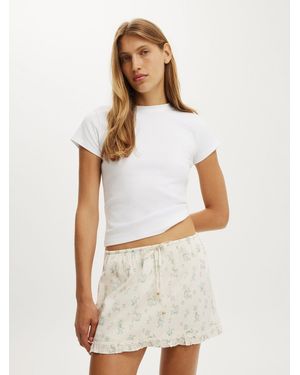 Cotton On Edie Mini Skirt - White