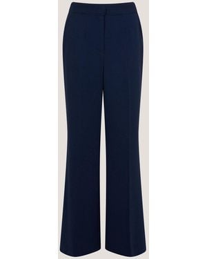 Monsoon Erin Flared Pants - Blue