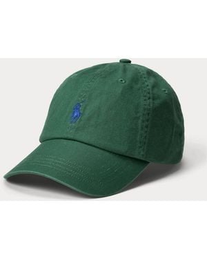 Polo Ralph Lauren Logo Embroidered Cap - Green