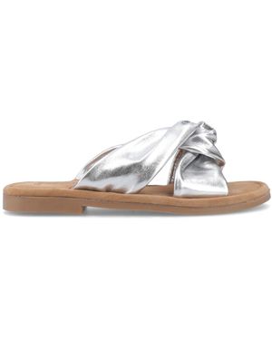 Hush Puppies Amy Wide Fit Sandals - White
