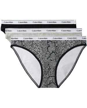 Calvin Klein Calvin Klein Bikini Briefs 3 Pack - Gray