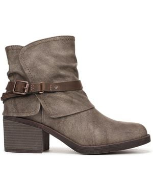 Blowfish Marta Heeled Ankle Boots - Brown