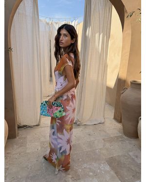 Never Fully Dressed Soleil Luna Mesh Dress - Brown