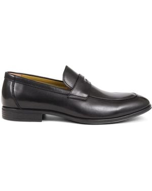 Jones Bootmaker Rushden Penny-Loafer Aus Leder - Schwarz