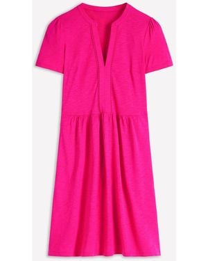 Boden Naomi Short Jersey Dress - Pink