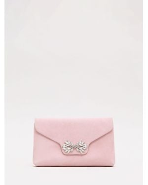 Phase Eight Phase Eight Sparkle Clutch Bag - Pink