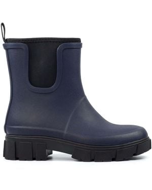 Lunar Dogz Lake Ankle Wellies - Blue