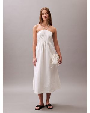 calvin klein one shoulder white dress Calvin Klein Women's Draped One-Shoulder Dress (14, Cream)