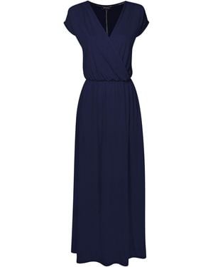 Hot Squash Maxi Dress - Blue