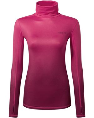 TOG24 Tog 24 Dark Snowdon Thermal Roll Neck Base Layer - Purple