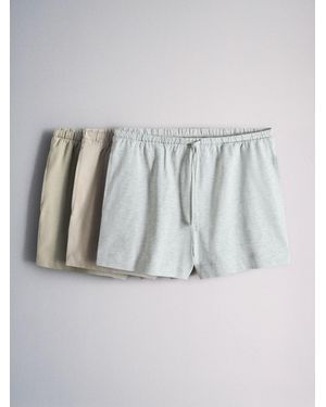 The Set 3 Pack Jersey Shorts - Multicolor