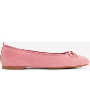 Boden Patti Round Toe Ballet Flats - Pink