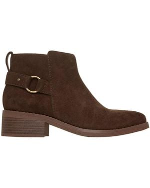 Skechers Chocolate Bobs Wander Luxe Boots - Brown