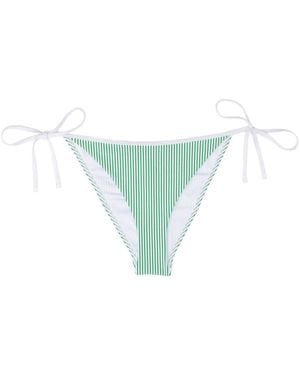 Tommy Hilfiger String Side Tie Bikini Bottoms - Green