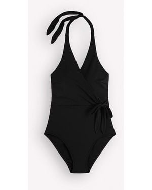 Boden Tilos Tie Side Swimsuit - Black