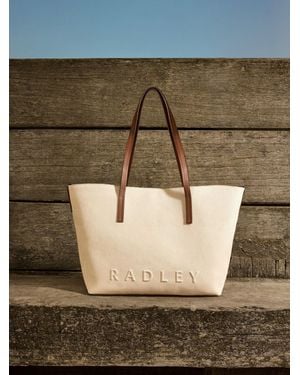 Radley Dukes Place Canvas Tote Bag - Green
