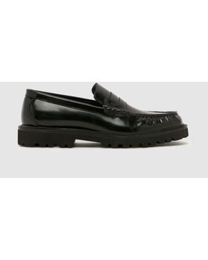 schuh Rudy Leather Loafers - White