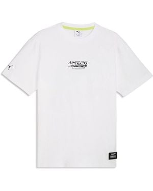 PUMA Aston Martin Aramco F1 Team T-Shirt - White