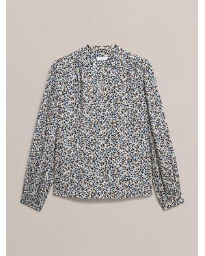 Hobbs Mila Blouse - Gray
