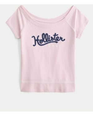 Hollister Raglan T-Shirt - Pink