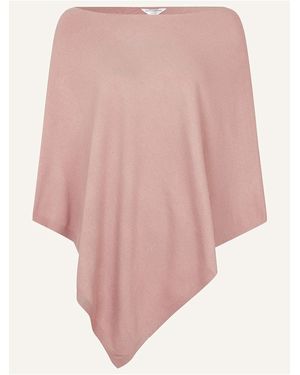 Accessorize Strick-Poncho - Natur